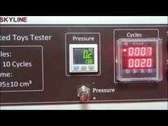 मुंह से संचालित खिलौनों की स्थायित्व परीक्षक