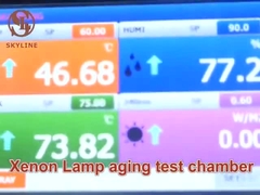 3KW 150l क्सीनन लैंप एजिंग टेस्ट चैंबर एयर कूल्ड