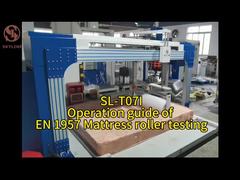 मैट्रेस टेस्टिंग मशीन एन 1957 10 ¢ 20 बार/मिनट परीक्षण गति और 500 मिमी स्ट्रोक के साथ