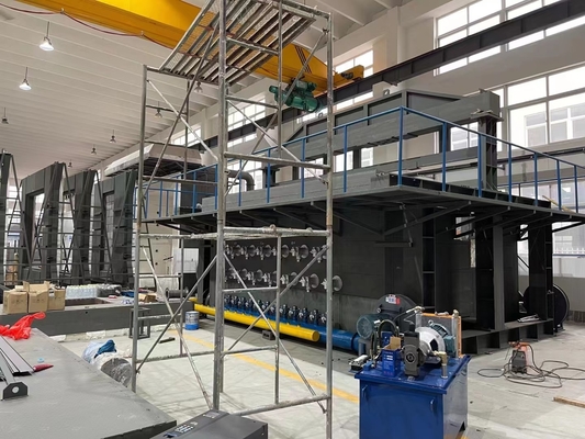 खरीदें आग प्रतिरोध परीक्षण बीएस एन 1363-1 गैर लोड असर भागों के लिए क्षैतिज भट्ठी ऑनलाइन निर्माण