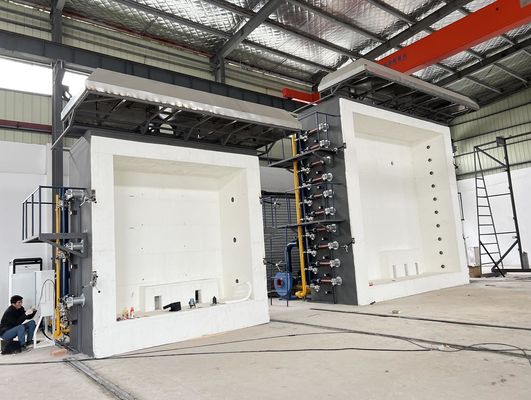 खरीदें लंबवत 1000w उच्च तापमान चैंबर फर्नेस 20-40℃ 20-80% Rh ऑनलाइन निर्माण