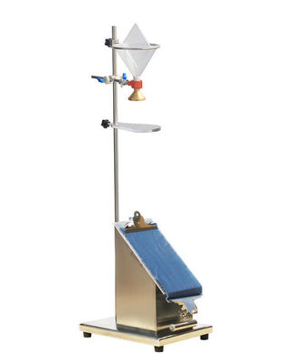 खरीदें AATCC42 610 मिमी शंकु ऊंचाई 335x285x1080 मिमी के साथ कपड़े प्रभाव प्रवेश परीक्षक ऑनलाइन निर्माण