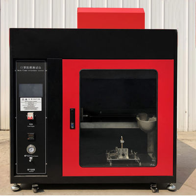 खरीदें ज्वलनशीलता परीक्षण उपकरण मास्क लौ Retardant परीक्षक ऑनलाइन निर्माण