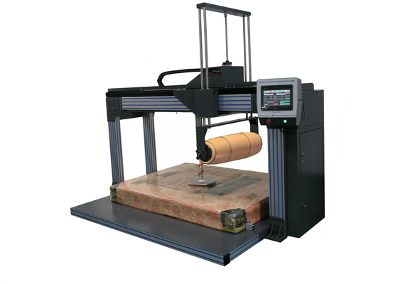 खरीदें EN1957 पीएलसी + टच स्क्रीन सर्वो मोटर एकीकृत गद्दे परीक्षण मशीन ऑनलाइन निर्माण