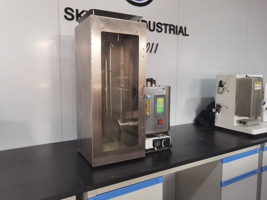 अच्छी कीमत कपड़ा कपड़े ऊर्ध्वाधर आग परीक्षण उपकरण ऑनलाइन