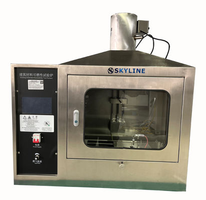 अच्छी कीमत निर्माण सामग्री की ज्वलनशीलता परीक्षण उपकरण ज्वलनशीलता परीक्षण एकल लौ स्रोत ऑनलाइन