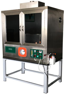 अच्छा दाम BS 5852/ EN 1021 स्टेनलेस स्टील फ्रेम और 35 मिमी लौ ऊंचाई के साथ फर्नीचर परीक्षण उपकरण के लिए मानक ज्वलनशीलता परीक्षक ऑनलाइन