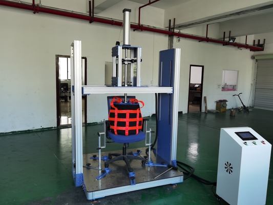 अच्छी कीमत BIFMA 5.1 फर्नीचर परीक्षण उपकरण / कार्यालय कुर्सी सीट प्रभाव परीक्षण मशीन / सीट प्रभाव स्थायित्व परीक्षक ऑनलाइन