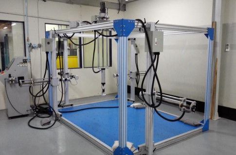 अच्छा दाम 200 किलोग्राम अधिकतम खींच बल समायोज्य वायवीय ब्रेक और पीएलसी टच स्क्रीन नियंत्रण के साथ फर्नीचर परीक्षण मशीन तालिका ताकत और स्थायित्व परीक्षण के लिए ऑनलाइन