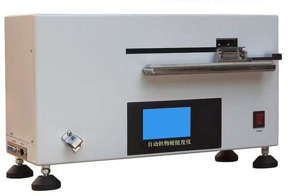 कपड़े का स्वचालित कठोरता परीक्षक ISO9073-7/ ASTM D1388-1996/ BSEN22313