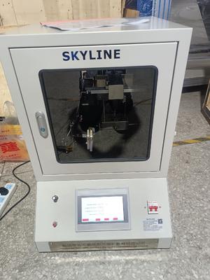 अच्छी कीमत आईएसओ 340 एएस1334.10 कन्वेयर बेल्ट वर्टिकल बर्नर टेस्टर 10.5 मिमी बंसेन बर्नर और 0° 45° समायोज्य रोटेशन के साथ ज्वलनशीलता परीक्षण के लिए ऑनलाइन