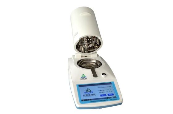 अच्छा दाम 0-60 जी परिधान नमी मीटर 7 इंच एलसीडी डिस्प्ले नमी परीक्षण रेंज 0.00-100% ऑनलाइन