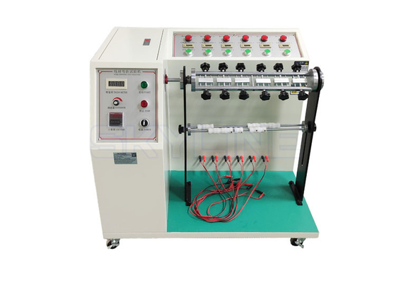 उल 87 AC220V 60Hz वायर झुकने परीक्षण मशीन झुकने कोण 10 - 180 ° समायोज्य